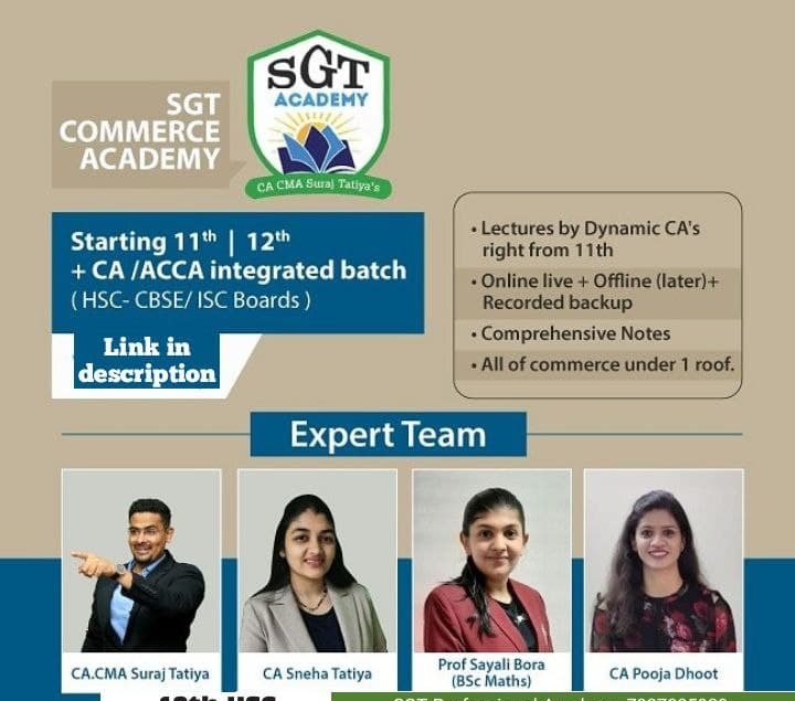 Best 11th and 12th Commerce Classes in Aundh Pune